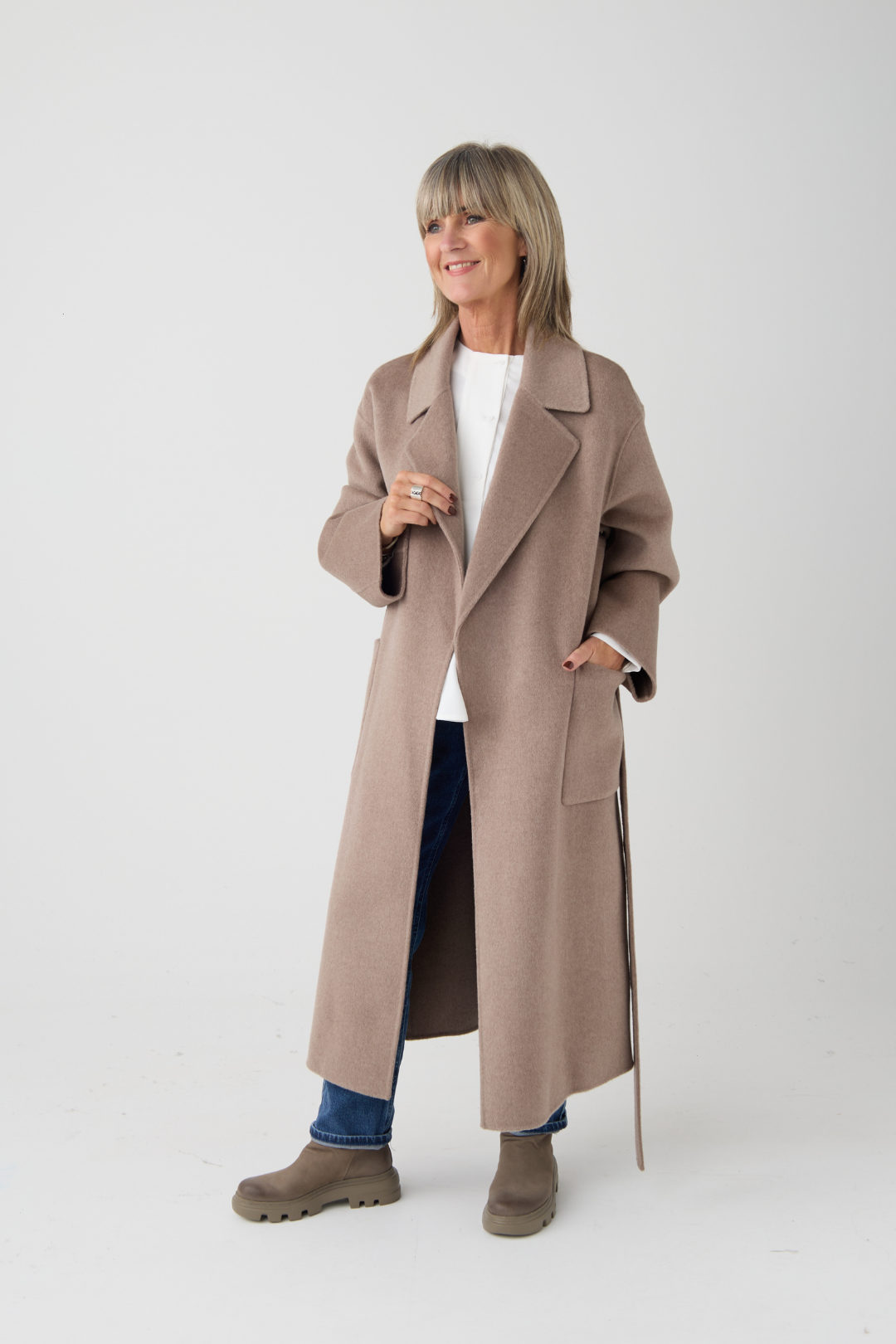 Milano Mink Wool Coat