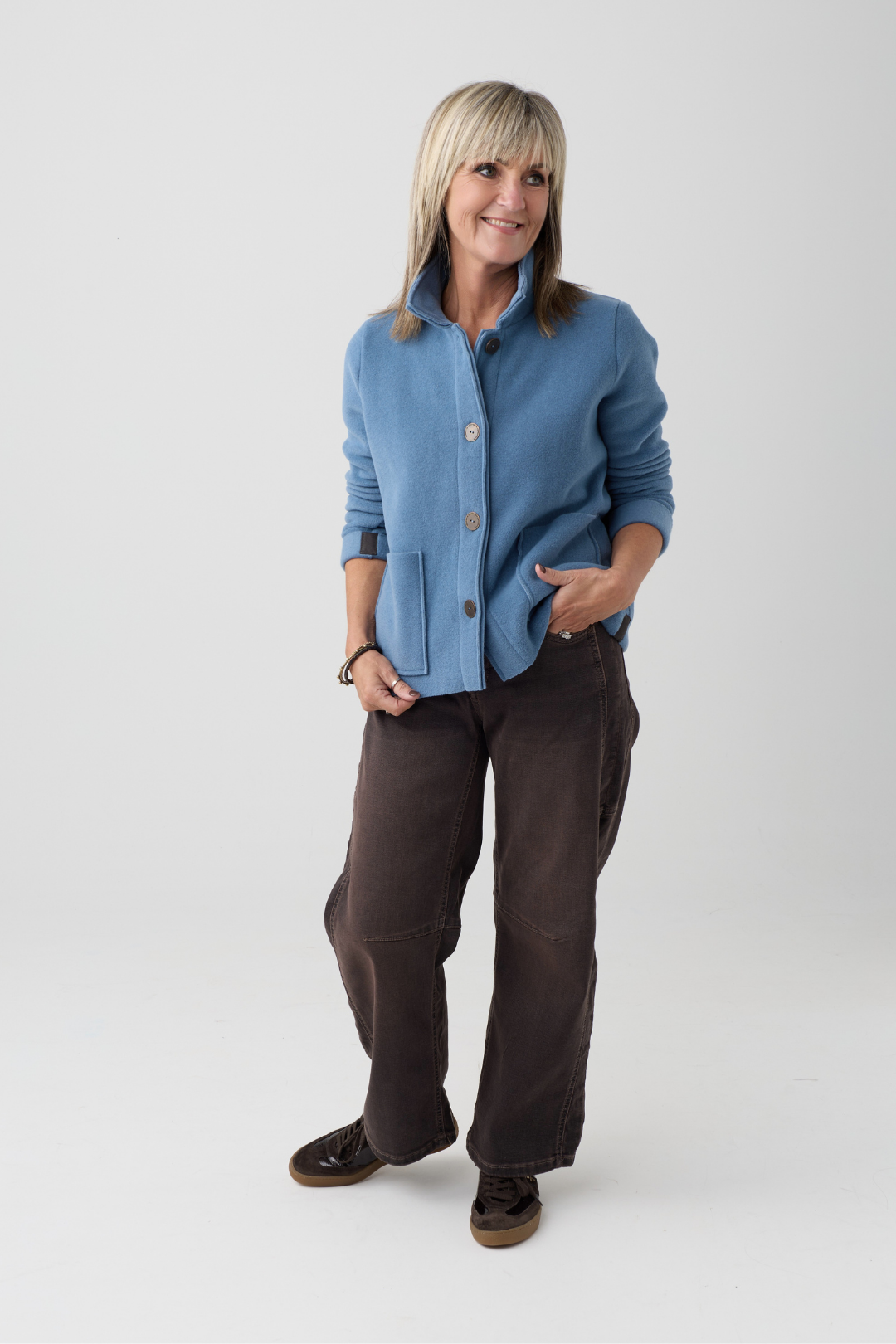 HS Dusty Blue Jacket 7164