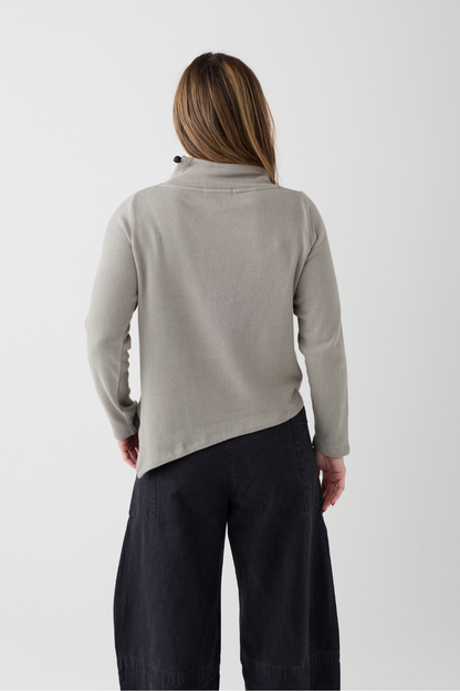 Lurdes Bergada Soft Green Long Sleeve Top