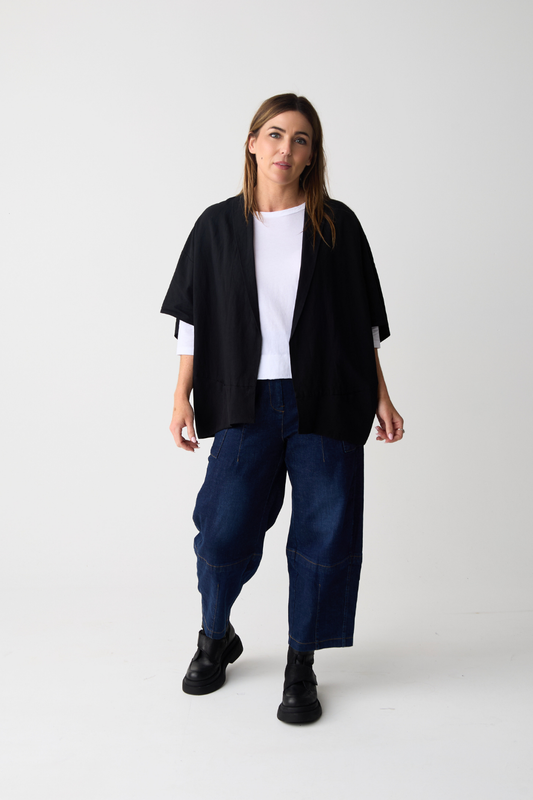 Lurdes Bergada Black Batwing Jacket