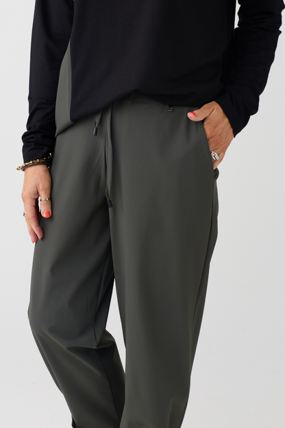 Naya Thyme Drawstring Tab Hem Trouser