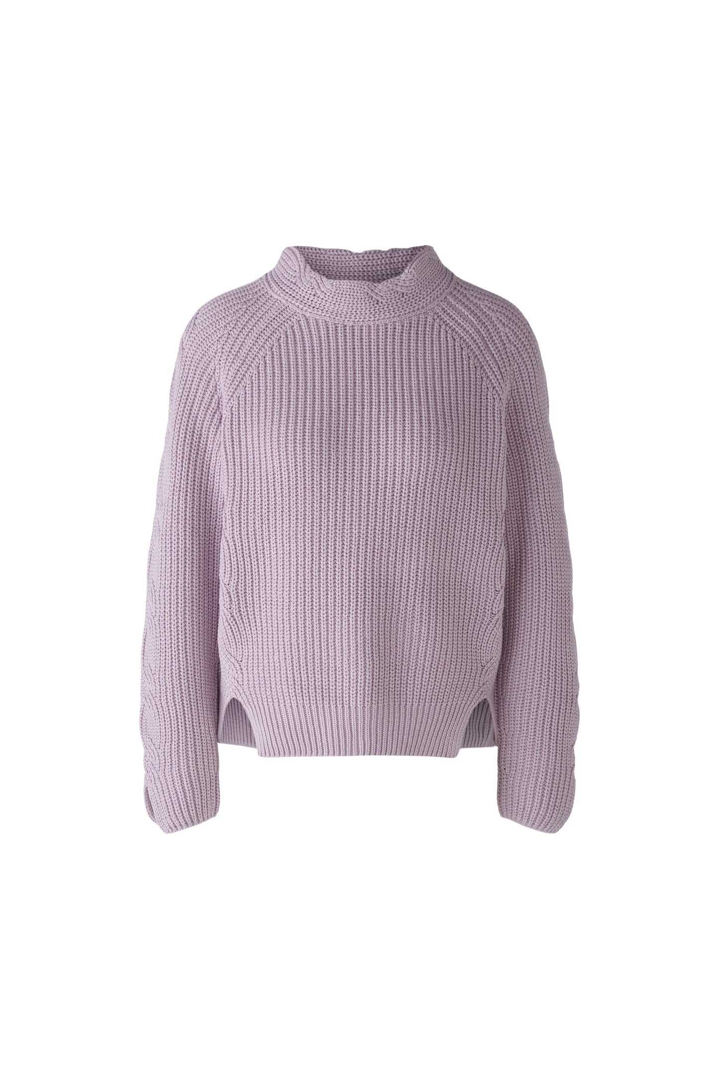 Oui Violet Cable Knit Jumper