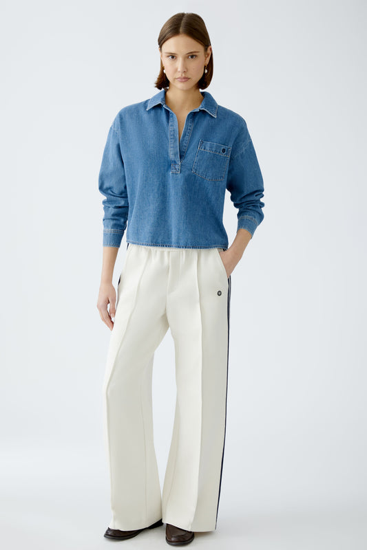 Oui Eggnog Trousers