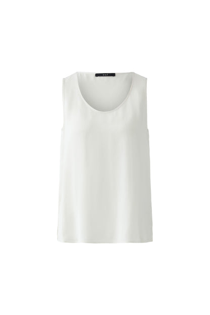 Oui Gardenia Vest Top
