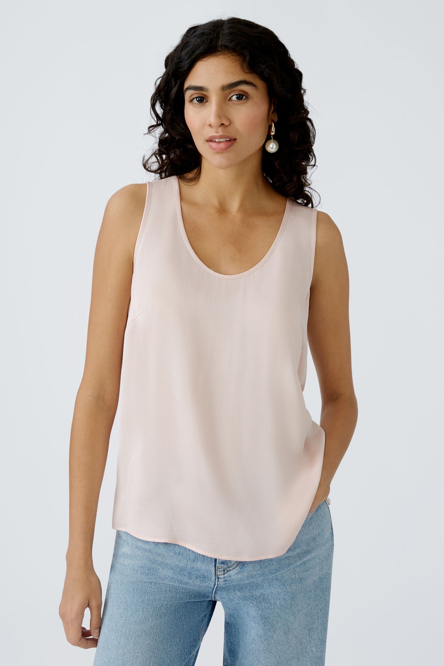 Oui Peach Whip Vest Top