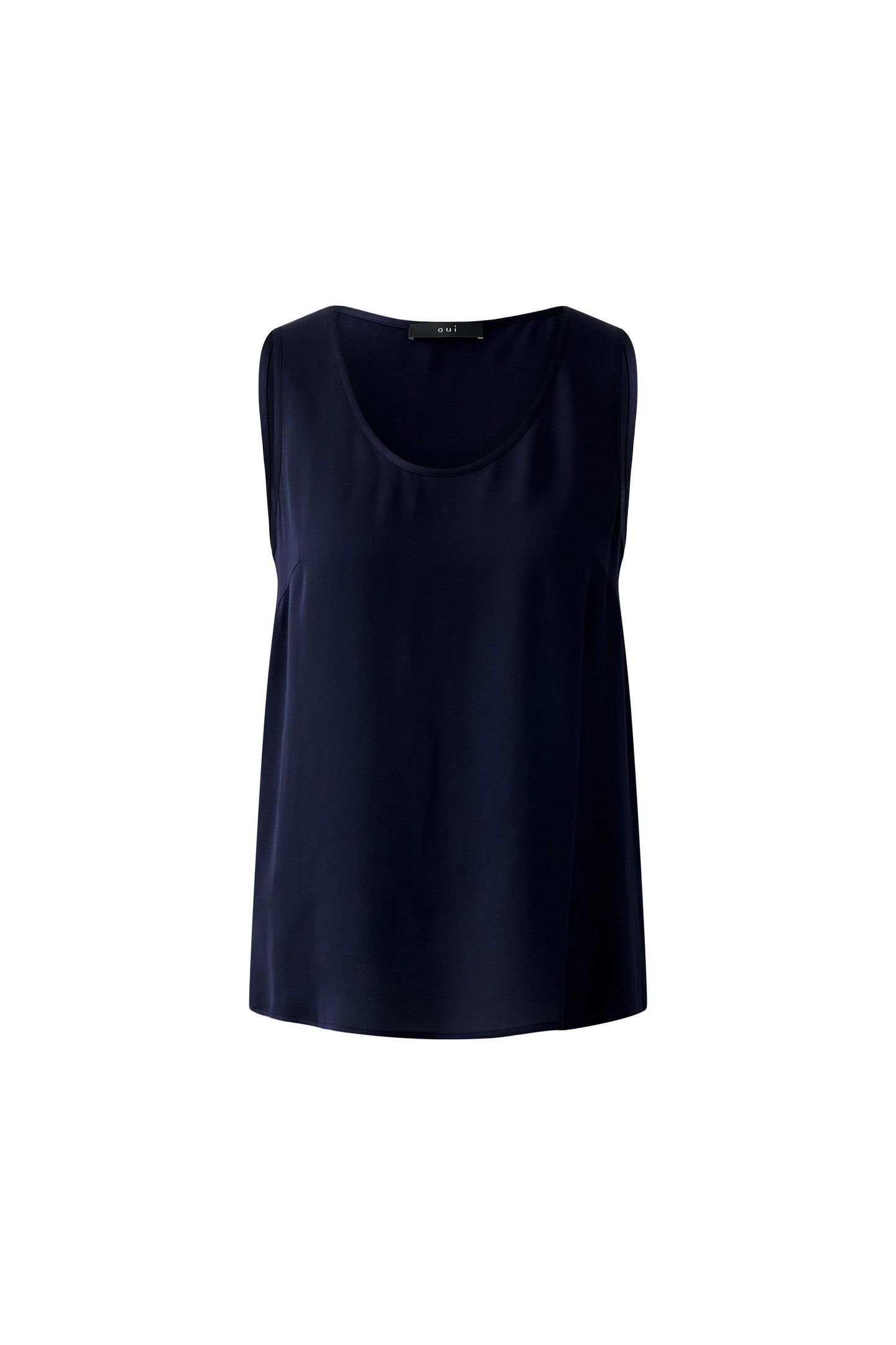 Oui Dark Blue Vest Top