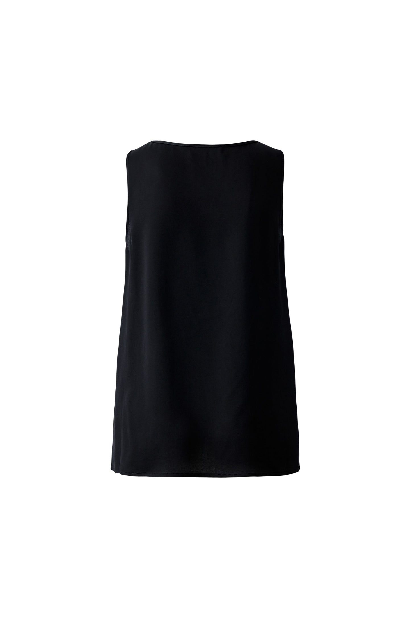 Oui Black Vest Top