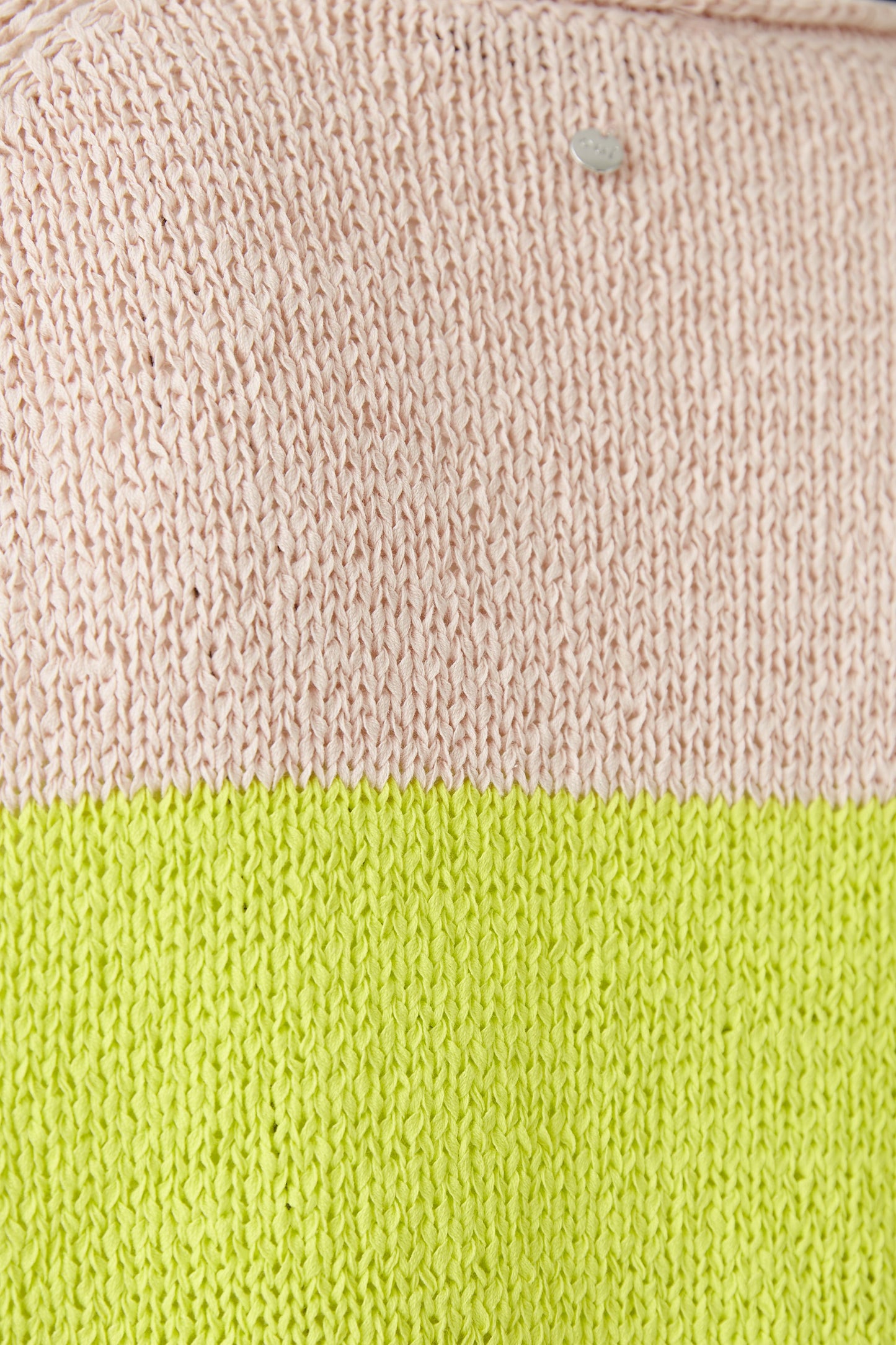 Oui Rose/Gold/Neon Stripe Jumper