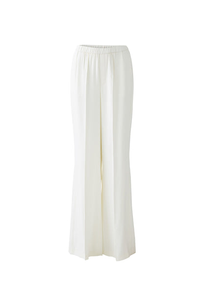 Oui Champagne Slip-On Trousers