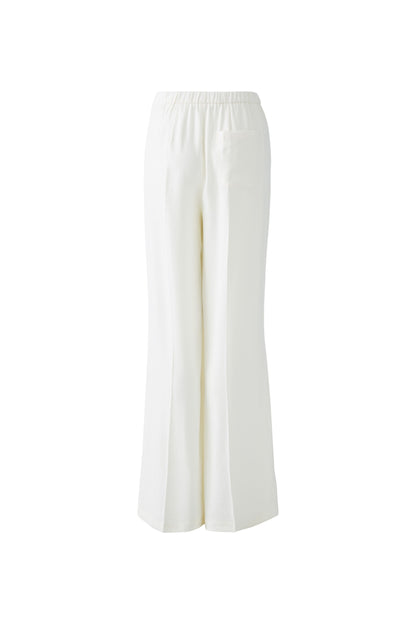 Oui Champagne Slip-On Trousers