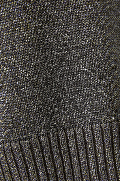 Oui Taupe Sparkle Jumper