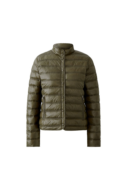 Oui Khaki Light Quilted Jacket