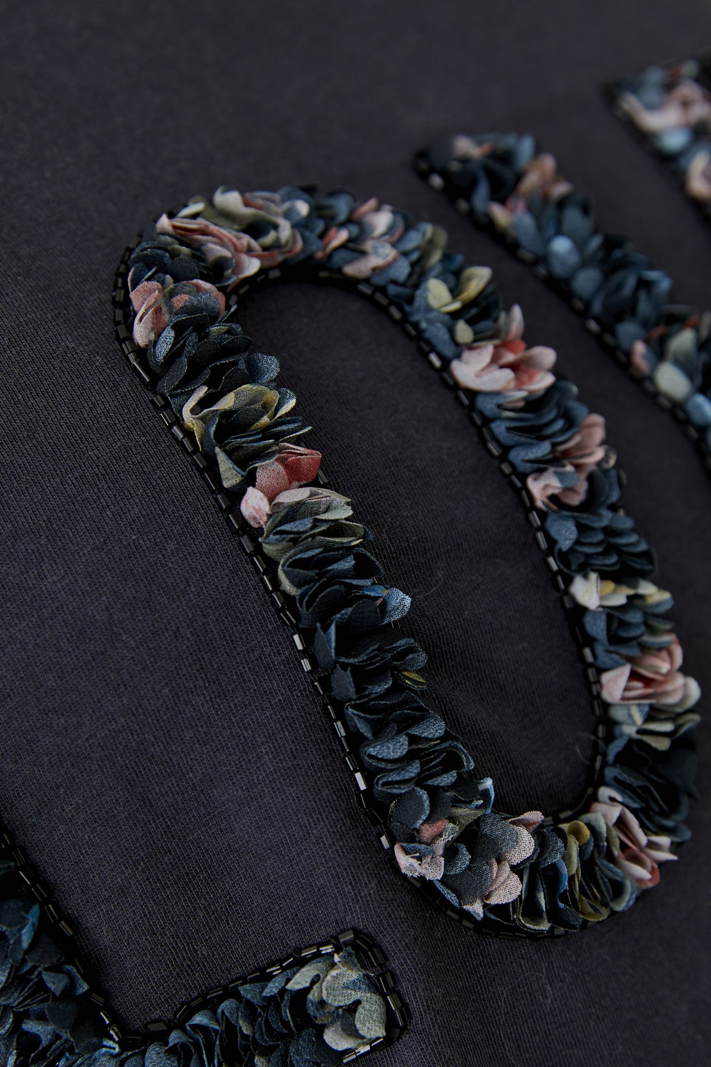 Oui Washed Out Black LOVE T-Shirt