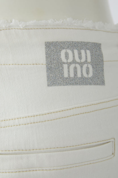 Oui Cloud Dancer Jeans