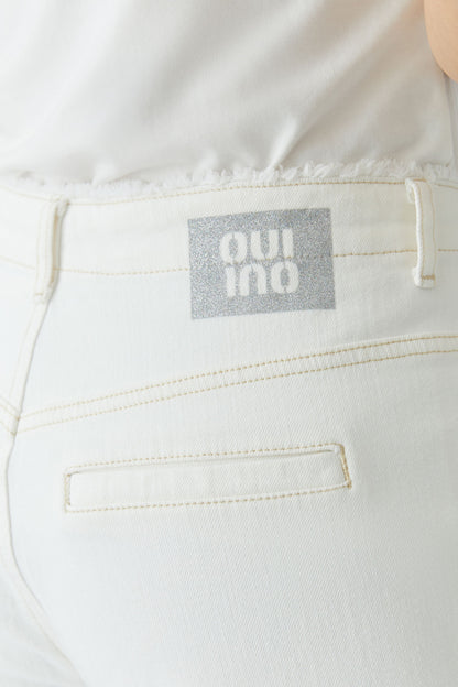 Oui Cloud Dancer Jeans