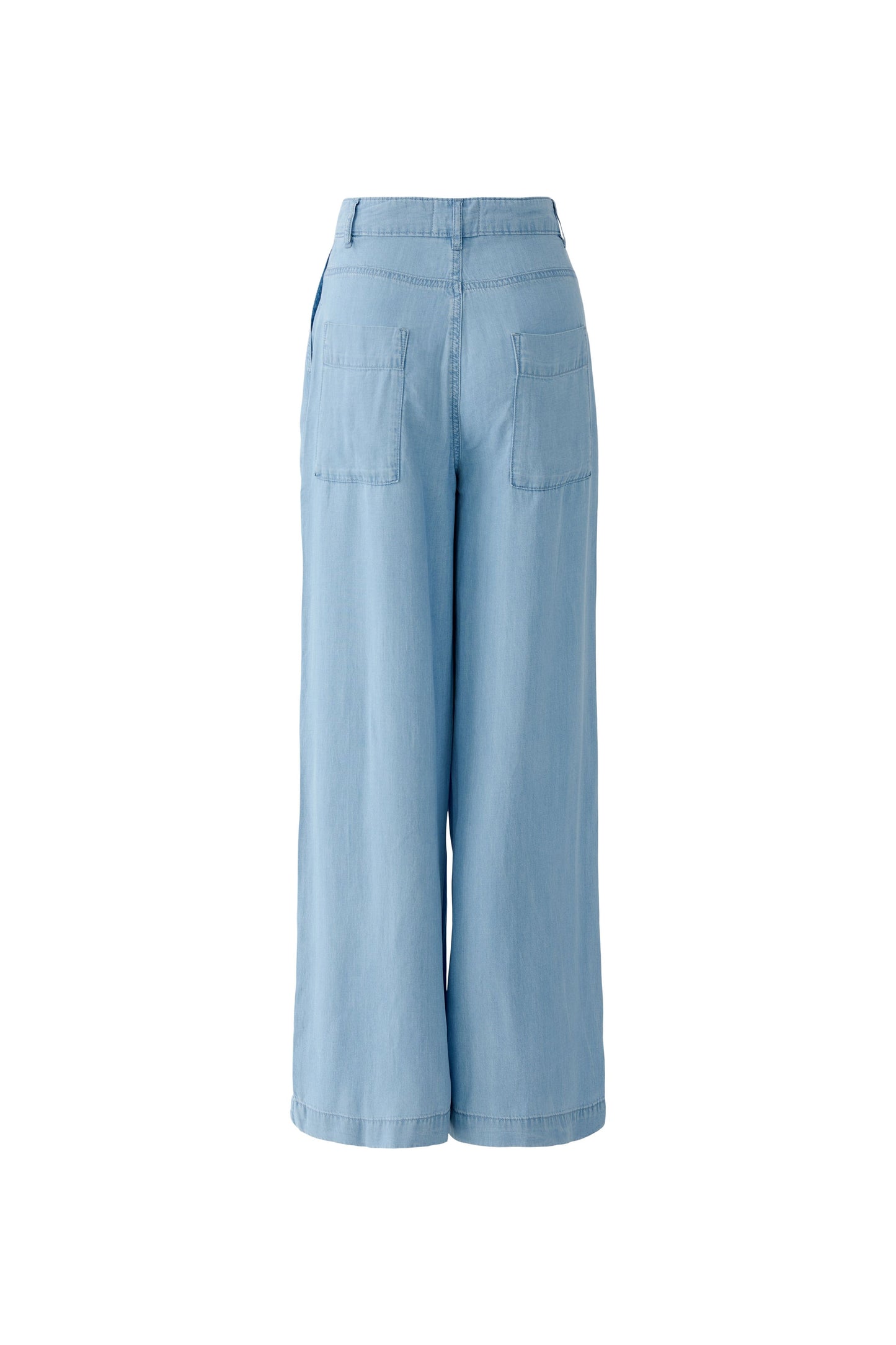 Oui Light Blue Denim Trouser