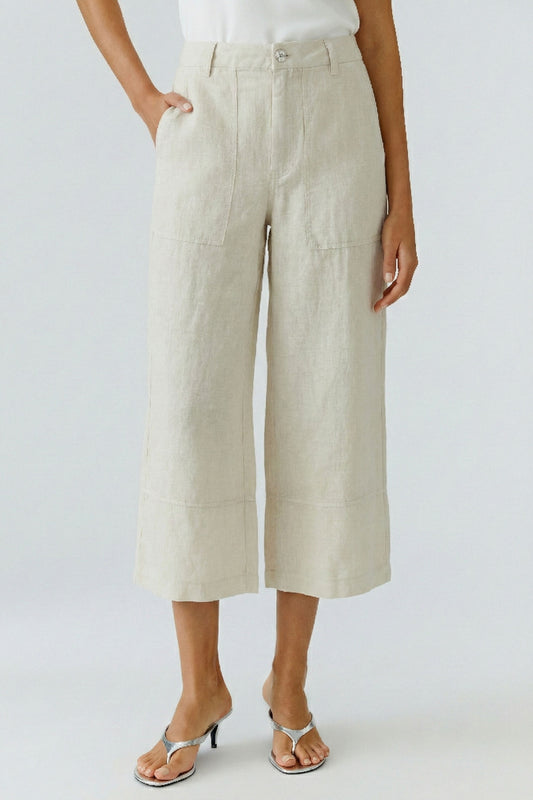Oui Biscuit Linen Culotte
