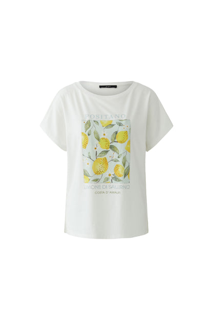 Oui Cloud Dancer Positano T-Shirt