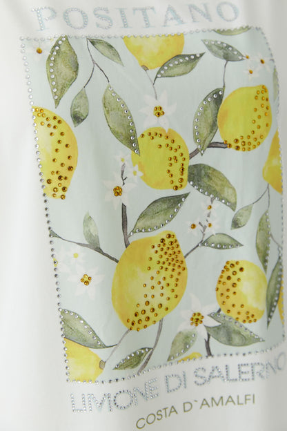 Oui Cloud Dancer Positano T-Shirt