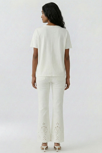 Oui Cloud Dancer Aperitivo T-Shirt