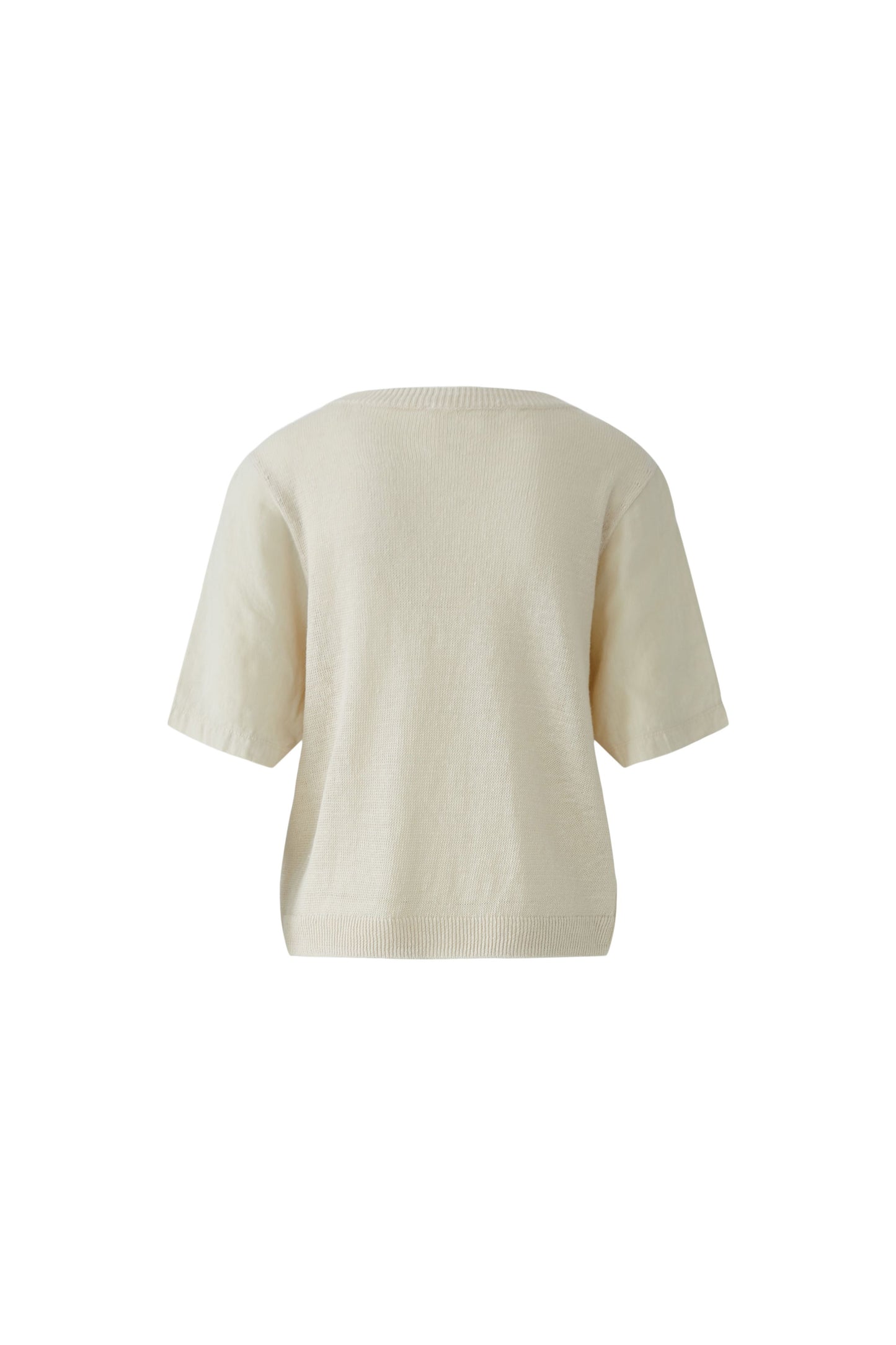 Oui Biscuit Linen Pocket Jumper