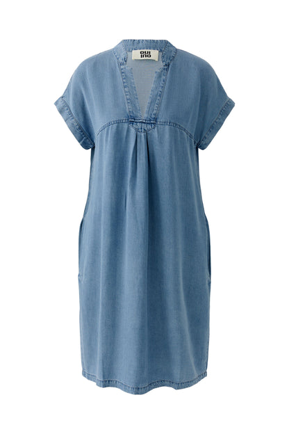 Oui Dark Blue Denim Dress