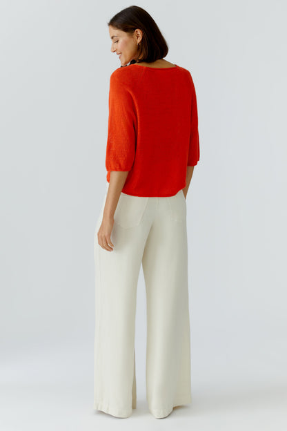 Oui Pinciana Linen Jumper