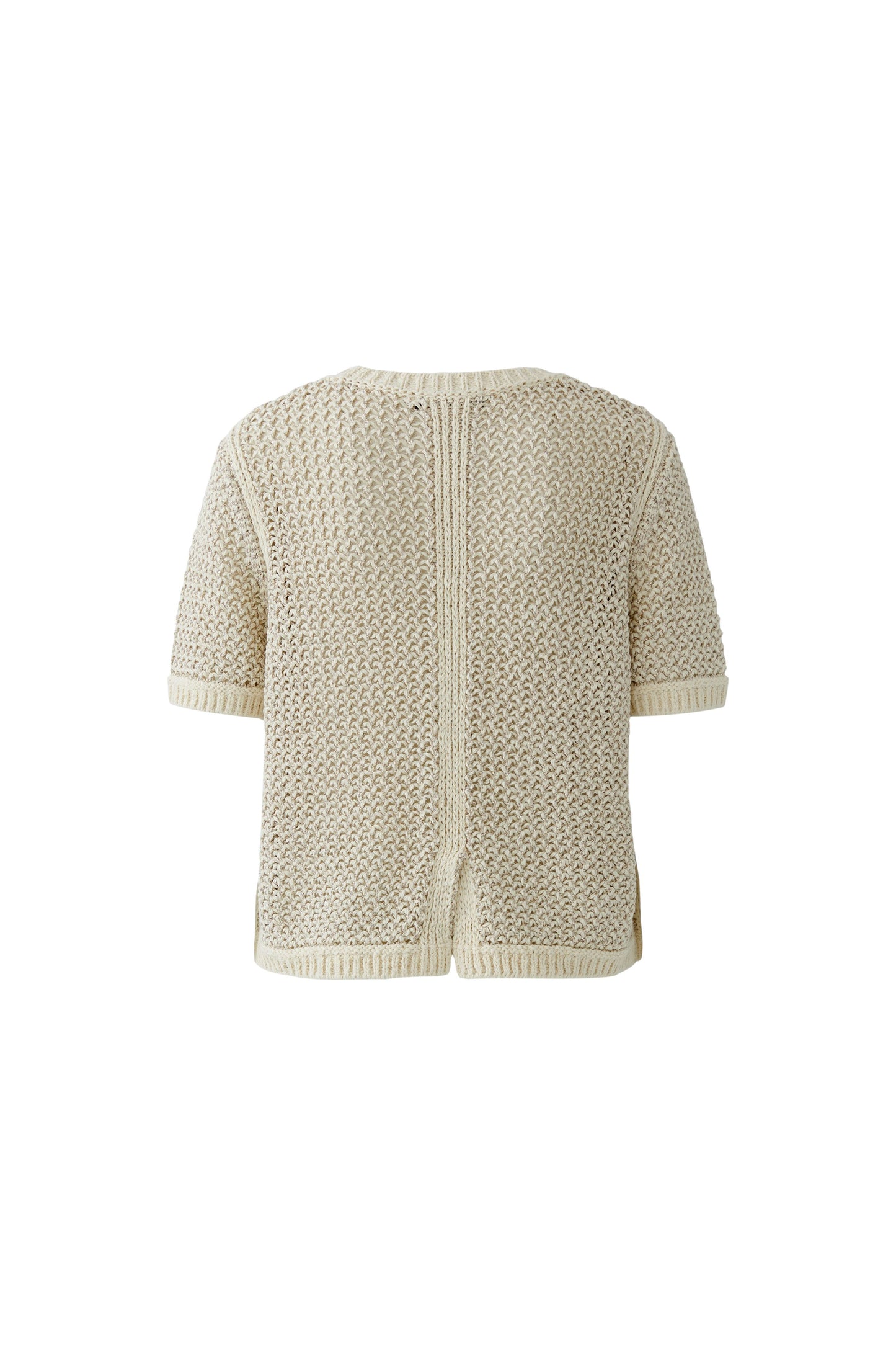 Oui Beige Gold Jumper