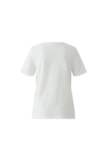 Oui Cloud Dancer 'Ciao Amour' T-Shirt