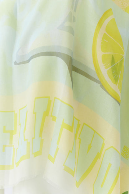 Oui Yellow/Green Aperitivo Scarf