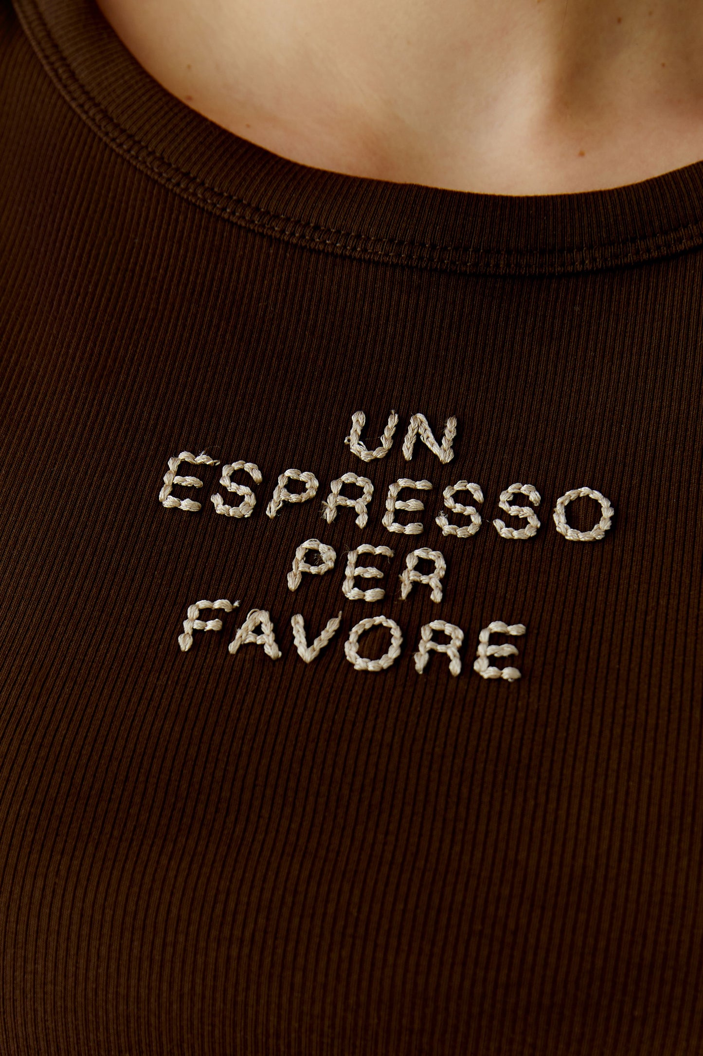Oui Demitasse Espresso Vest Top
