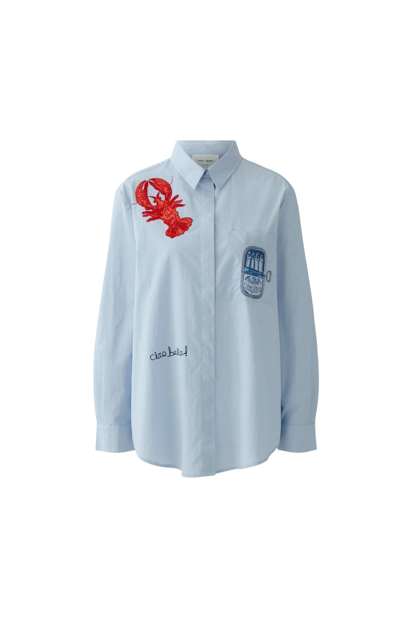 Oui Kentucky Blue/Red Lobster Shirt