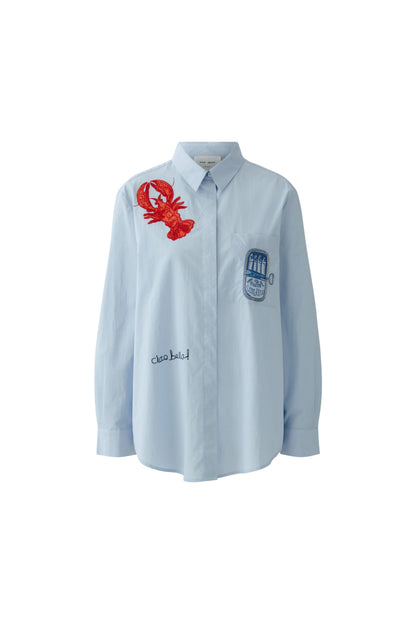 Oui Kentucky Blue/Red Lobster Shirt