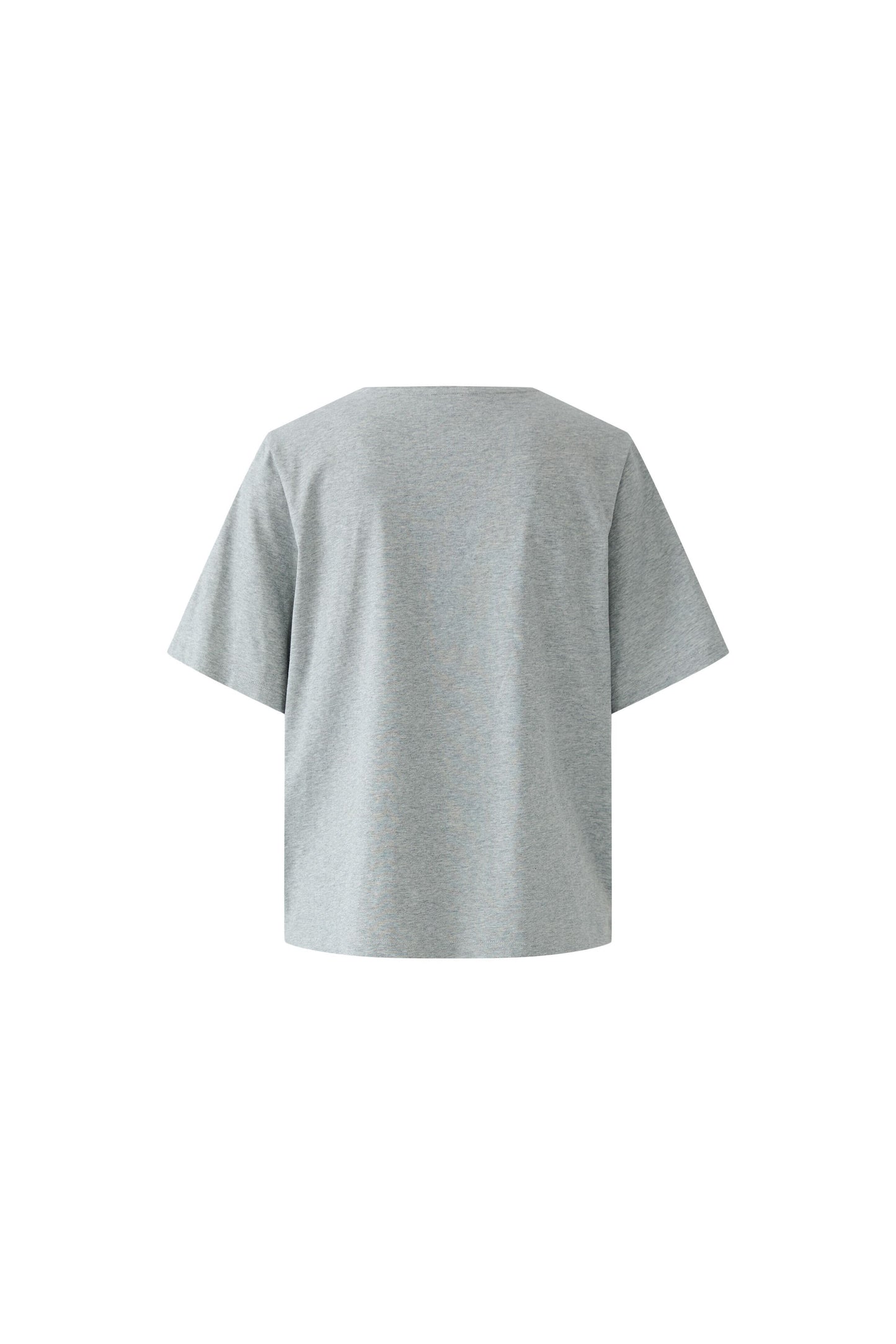 Oui River Stone Lady Print Sequin T-Shirt