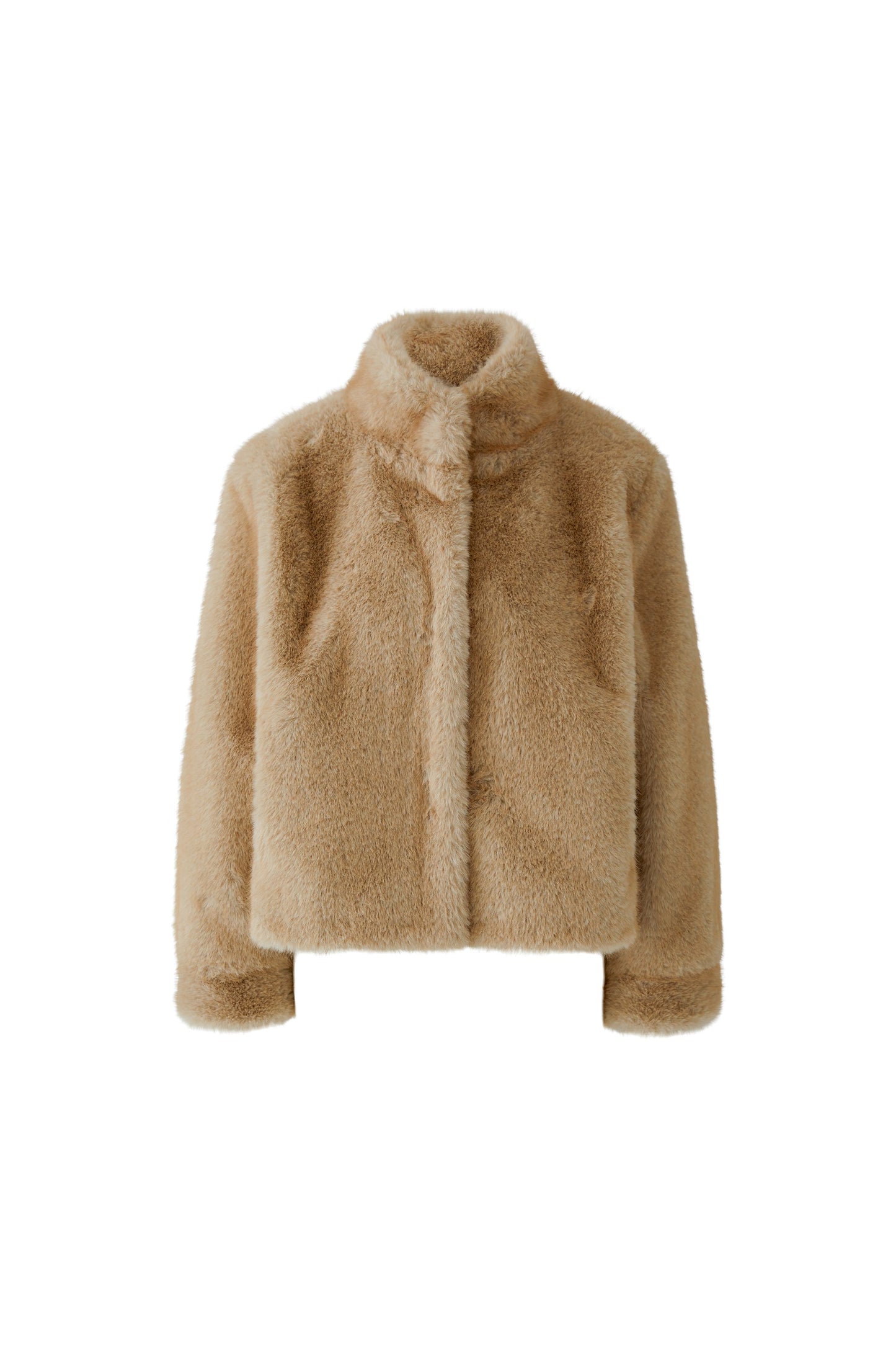 Oui Sweet/Maple Faux Fur Jacket
