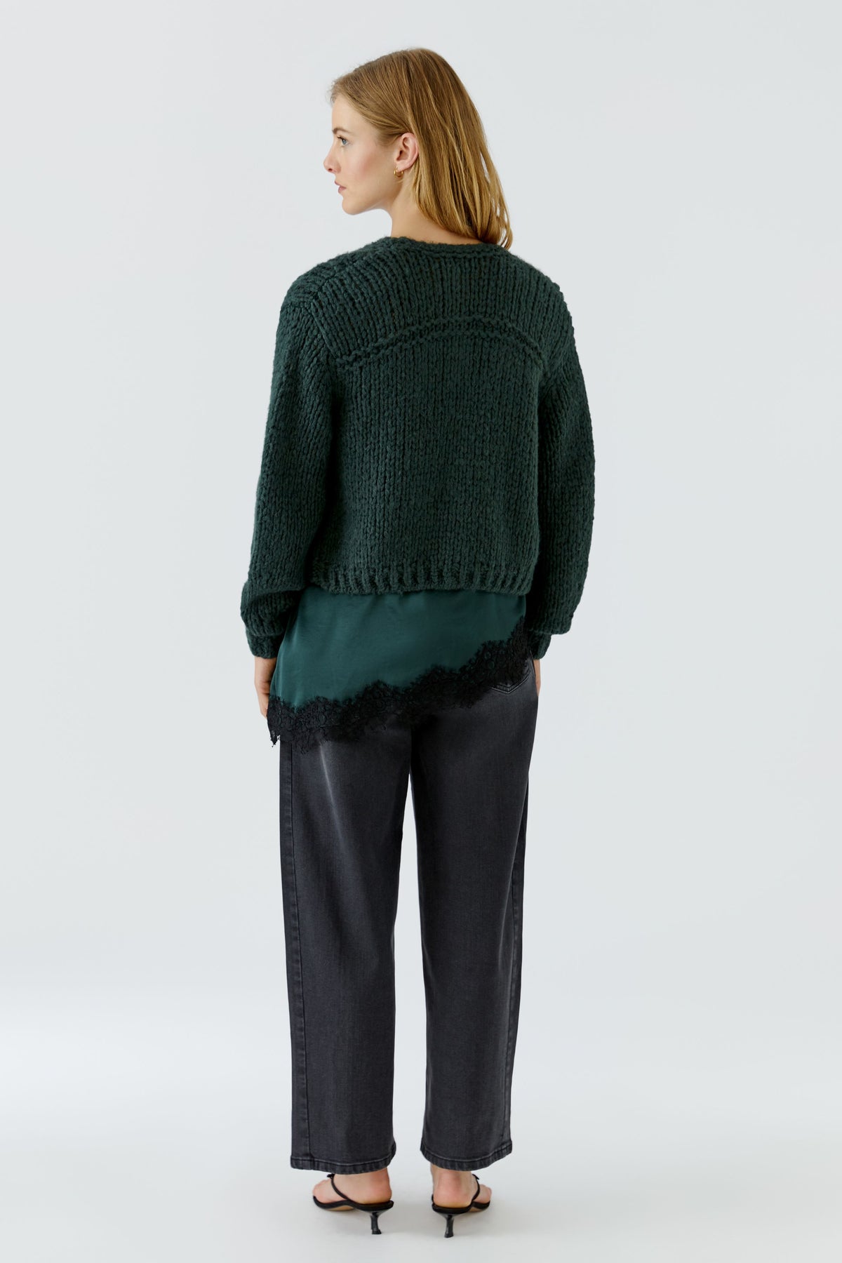 Oui Scarab Pocket Cardigan