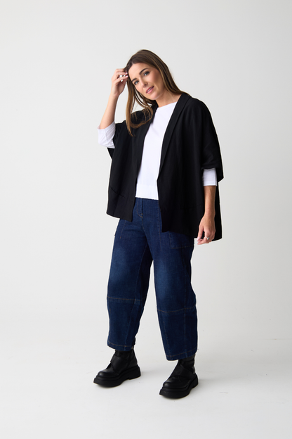 Lurdes Bergada Black Batwing Jacket