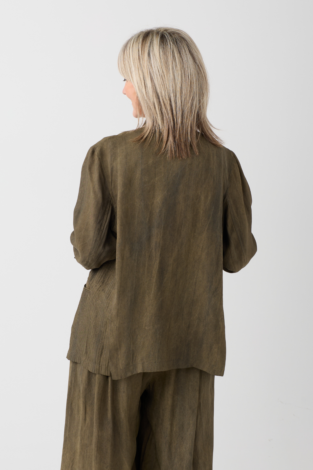 el2 Dark Olive Blazer 5082