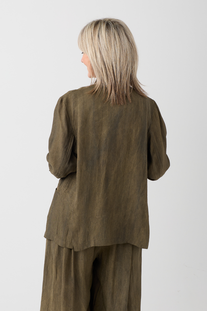 el2 Dark Olive Blazer 5082