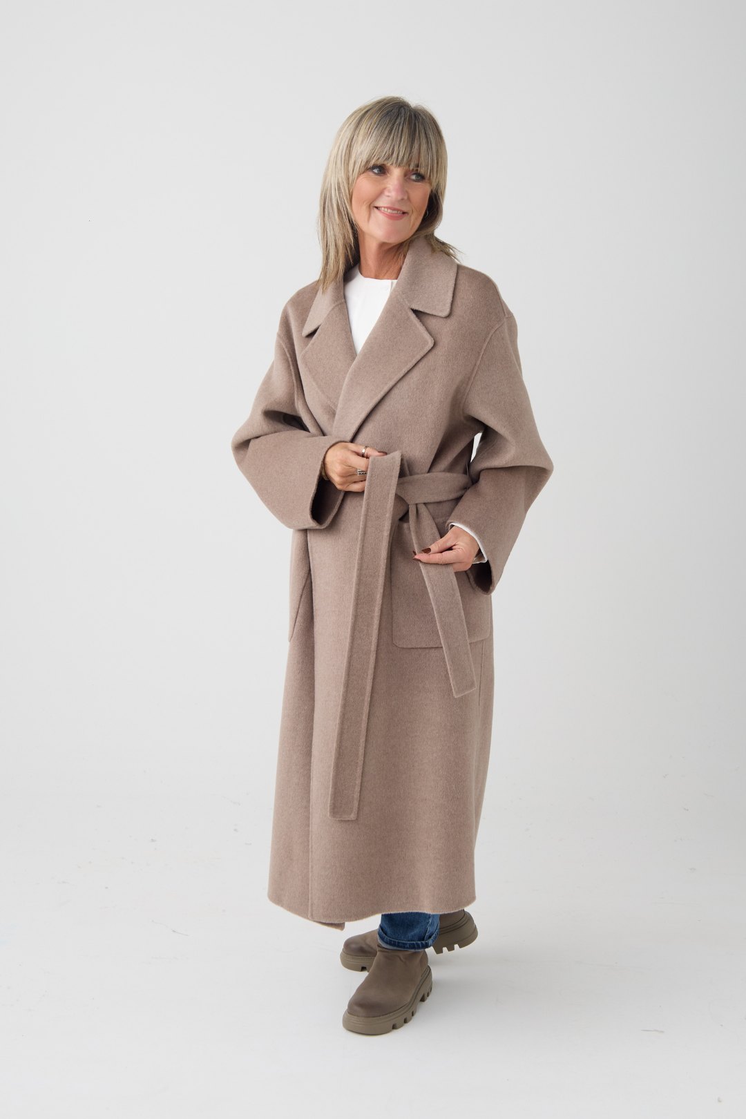 Milano Mink Wool Coat