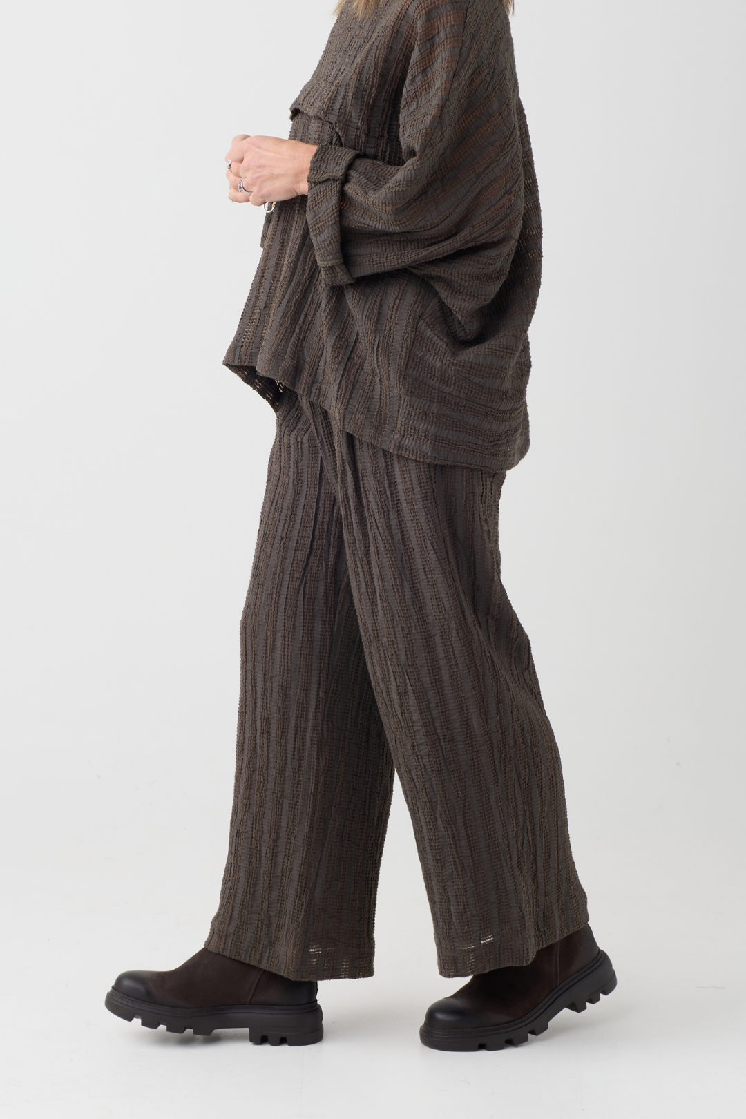 el2 Dark Brown/Khaki Trouser 8012
