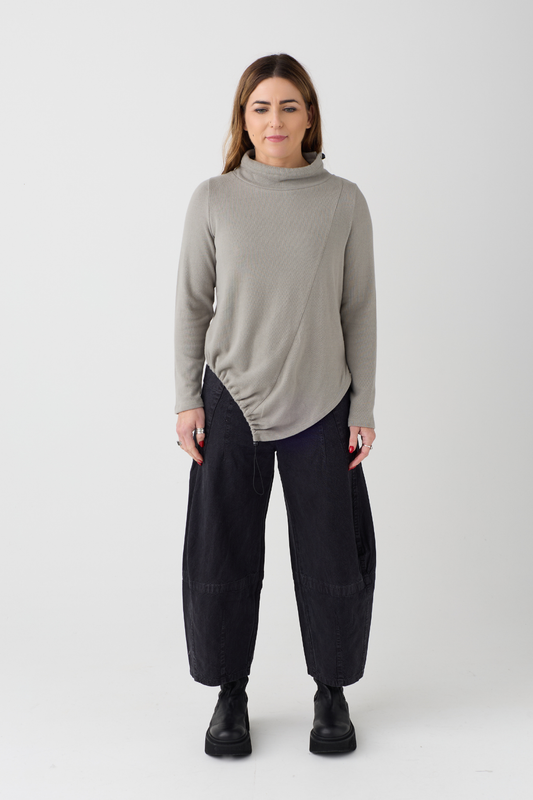 Lurdes Bergada Soft Green Long Sleeve Top