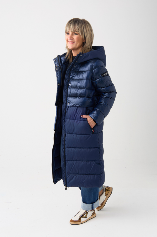 FF Midnight Blue Contrast Thermolite Coat