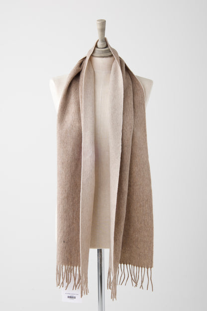 el2 Beige Contrast Scarf