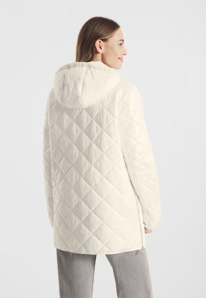 FF Champagne Long Quilted Jacket