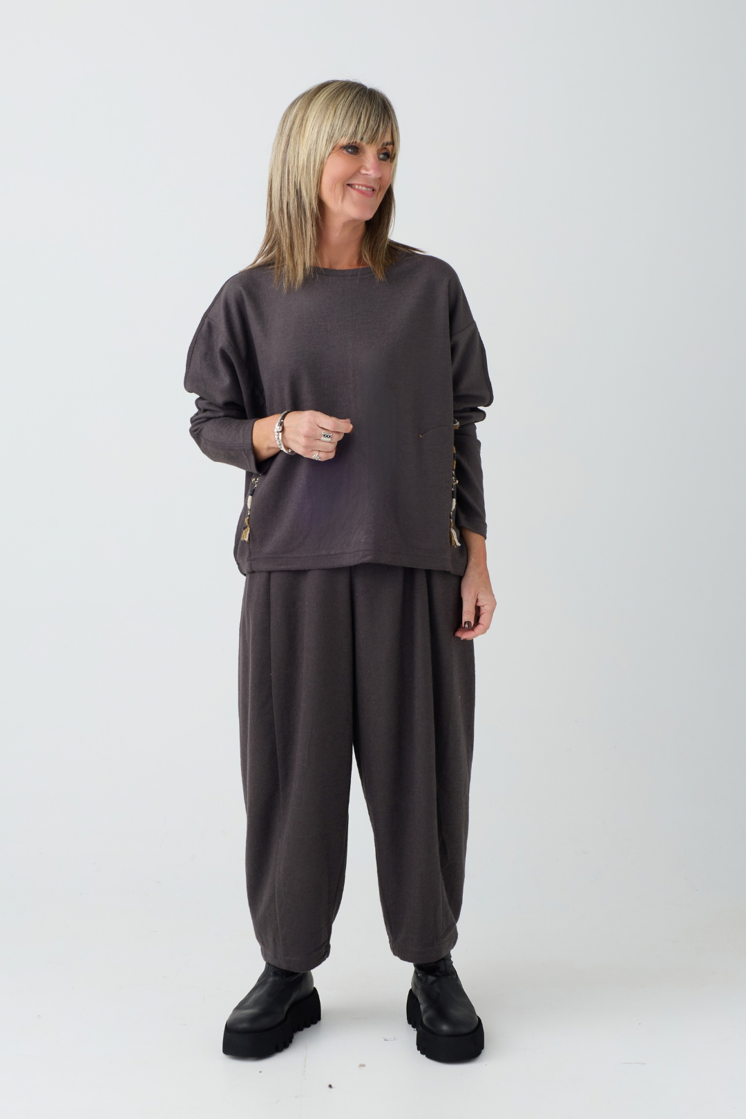 el2 Dark Grey Trouser 8032