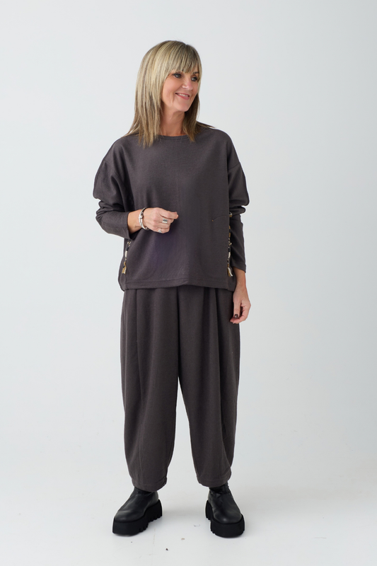 el2 Dark Grey Trouser 8032