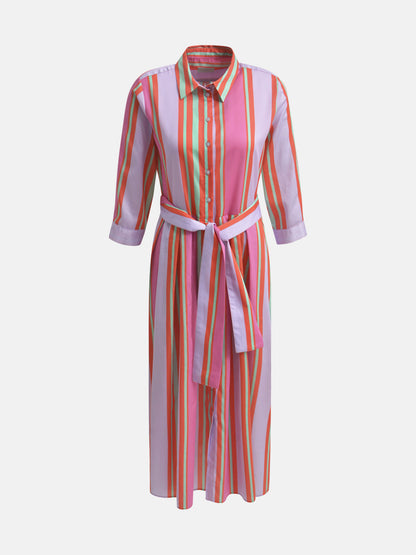 Milano Multi Colour Stripe Dress