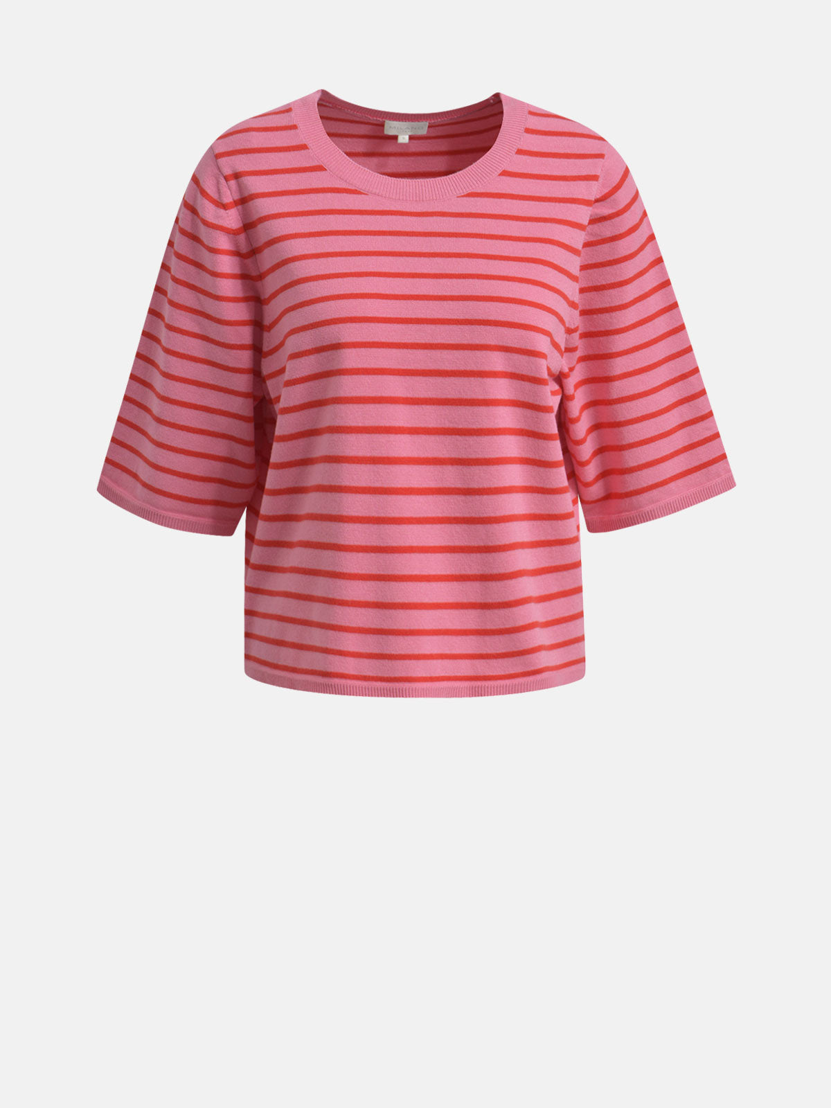 Milano Pink/Red Stripe Jumper