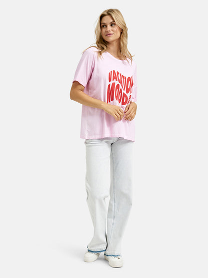 Milano Pink Vacation Mood T-Shirt